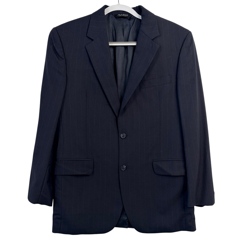 Jos. A. Bank Pinstripe Blazer 42R Charcoal Grey